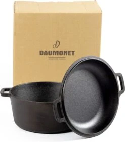 Daumonet Ducasse Gietijzeren Double Use Braadpan - Combi Sudderpan Zwart - 2-in-1 Bak- En Braadpan - PFAS & PFOA Vrij - Rond - Ø 26 Cm - 4,4 Liter - Emaille - Alle Warmtebronnen - Elektrisch - Gas - Halogeen - Inductie - Keramisch 19 Daumonet Ducasse Gietijzeren Double Use Braadpan - Combi Sudderpan Zwart - 2-in-1 Bak- En Braadpan - PFAS & PFOA Vrij - Rond - Ø 26 Cm - 4,4 Liter - Emaille - Alle Warmtebronnen - Elektrisch - Gas - Halogeen - Inductie - Keramisch -Kookpot Serie Winkel 1053x1200 1