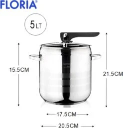 Zilan Easy - Snelkookpan - Pressure Cooker - Geschikt Voor Alle Warmtebronnen Ook Inductie - 4 Liter 10 Zilan Easy - Snelkookpan - Pressure Cooker - Geschikt Voor Alle Warmtebronnen Ook Inductie - 4 Liter -Kookpot Serie Winkel 1152x1200 1