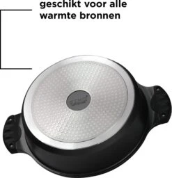 BIKO | Luxe Aluminium Tajine Inductie| Tagine | Geschikt Voor 4-8 Personen - Inductie - Zwart -Kookpot Serie Winkel 1160x1200