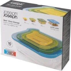 Joseph Joseph Nest Ovenschalen - Incl. Deksels - Glas - 4 Stuks -Kookpot Serie Winkel 1196x1200 11
