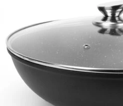 Swiss Pro+ - Marmeren Wokpan - Ø 32 Cm - Geschikt Voor Alle Warmtebronnen -Kookpot Serie Winkel 1200x1038 3