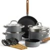 GreenPan Mayflower Pro Pannenset - 10-delig - Grijs - Inductie - PFAS-vrij -Kookpot Serie Winkel 1200x1061
