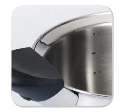 BK Q-linair Classic Pannenset - 5 Delig - RVS - Veilig Afgietsysteem - Inductie -Kookpot Serie Winkel 1200x1075 17