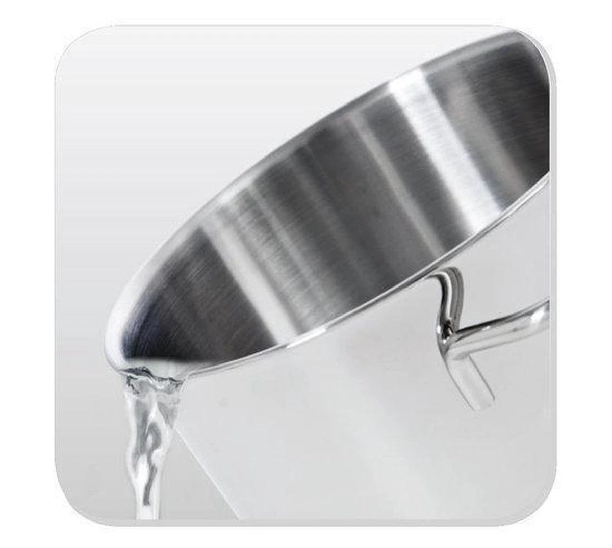 BK Profiline Kookpan Ø 14 Cm - RVS - Inductie 10 BK Profiline Kookpan Ø 14 Cm - RVS - Inductie - Afbeelding 8