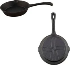 The Windmill Koekenpan Skillet Extra - 31,5 Cm - Gietijzer Zwart -Kookpot Serie Winkel 1200x1112 1