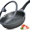 Wokpan - Multifunctionele 3 In 1 Pan Met Deksel + Wok + Hapjespan 28 Cm -Kookpot Serie Winkel 1200x1113 4