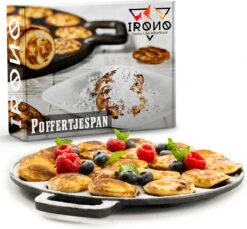 IRONO Poffertjespan Set - Incl. Doseerfles, Kwast En Vork - Poffertjespan Inductie En Electrisch - Poffertjesmaker 19 Poffertjes - Poffertjes Maken - Spuitfles - Cadeau Voor Mannen En Vrouwen 15 IRONO Poffertjespan Set - Incl. Doseerfles, Kwast En Vork - Poffertjespan Inductie En Electrisch - Poffertjesmaker 19 Poffertjes - Poffertjes Maken - Spuitfles - Cadeau Voor Mannen En Vrouwen -Kookpot Serie Winkel 1200x1113 6