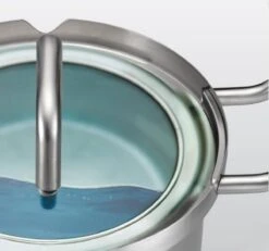 BK-Q-Linair Master Glas Kookpan 18 Cm - RVS - Glazen Deksel - Veilig Afgietsysteem - Inductie 18 BK-Q-Linair Master Glas Kookpan 18 Cm - RVS - Glazen Deksel - Veilig Afgietsysteem - Inductie -Kookpot Serie Winkel 1200x1120