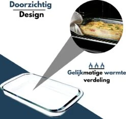 VAIVE 3-delige Ovenschaal Set - Rechthoekig - Glas 13 VAIVE 3-delige Ovenschaal Set - Rechthoekig - Glas -Kookpot Serie Winkel 1200x1129 4