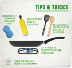 GreenChef Vintage Koekenpan 28cm - Zwart - Inductie - PFAS-vrij 13 GreenChef Vintage Koekenpan 28cm - Zwart - Inductie - PFAS-vrij -Kookpot Serie Winkel 1200x1135 2