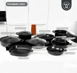 Westinghouse Performance Series - Koekenpan Inductie 28cm - Zwart - Geschikt Voor Alle Warmtebronnen Inclusief Inductie En Ovenbestendig -Kookpot Serie Winkel 1200x1138 2