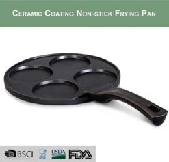 Pancake Pannenkoekenpan 4 Kop Marmeren Anti Aanbaklaag -Kookpot Serie Winkel 1200x1153 5