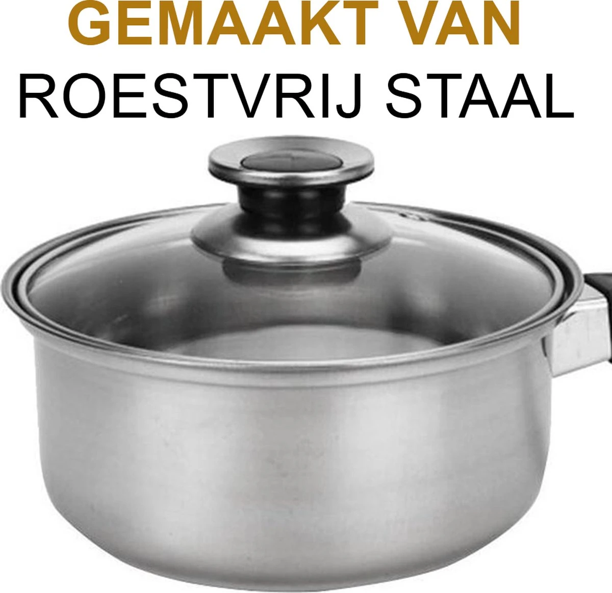 KitchenPrince 12-Delige Pannenset RVS - Pottenset - Kookpannen - Koekenpan - Steelpan - Bakpan - PFAS-Vrij - Pannenset - Pannenset Inductie - Antiaanbaklaag - Koekenpannenset 6 KitchenPrince 12-Delige Pannenset RVS - Pottenset - Kookpannen - Koekenpan - Steelpan - Bakpan - PFAS-Vrij - Pannenset - Pannenset Inductie - Antiaanbaklaag - Koekenpannenset - Afbeelding 4