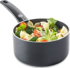 GreenPan Cambridge Steelpan 16cm - Zwart - Inductie - PFAS-vrij 30 GreenPan Cambridge Steelpan 16cm - Zwart - Inductie - PFAS-vrij -Kookpot Serie Winkel 1200x1166 6