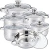 Herzberg Pannenset – 12-Delig – Voor Inductie En Gas – Vaatwasser Bestendig – RVS Met Glazen Deksels 2 Herzberg Pannenset – 12-Delig – Voor Inductie En Gas – Vaatwasser Bestendig – RVS Met Glazen Deksels -Kookpot Serie Winkel 1200x1169 1