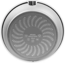 Merkloos Keukenpan Met Deksel En Heeft Een Diameter Van Ø 28 Cm - Luxe Hapjespan Keukenpan Van 28cm Anti-aanbaklaag - Handvat Zwart - Pan Met Deksel -Kookpot Serie Winkel 1200x1169 2