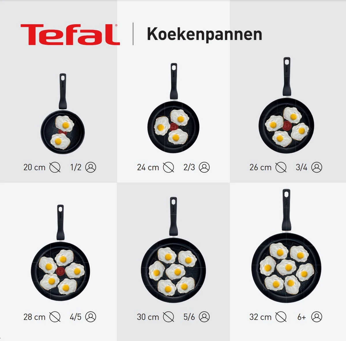 Tefal Brut Pannenset - Ø 24/30 Cm 9 Tefal Brut Pannenset - Ø 24/30 Cm - Afbeelding 7