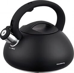 Fluitketel Waterkoker Mat Zwart 2.7 L ‘’Black Amethyst‘’ RVS – Inductie - Vatwasser -Kookpot Serie Winkel 1200x1184 1