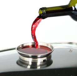 Alpina - Braadslede - Braadpan - Met Glazen Deksel - Aromaknop - 5,5 Liter - Zwart -Kookpot Serie Winkel 1200x1187 3