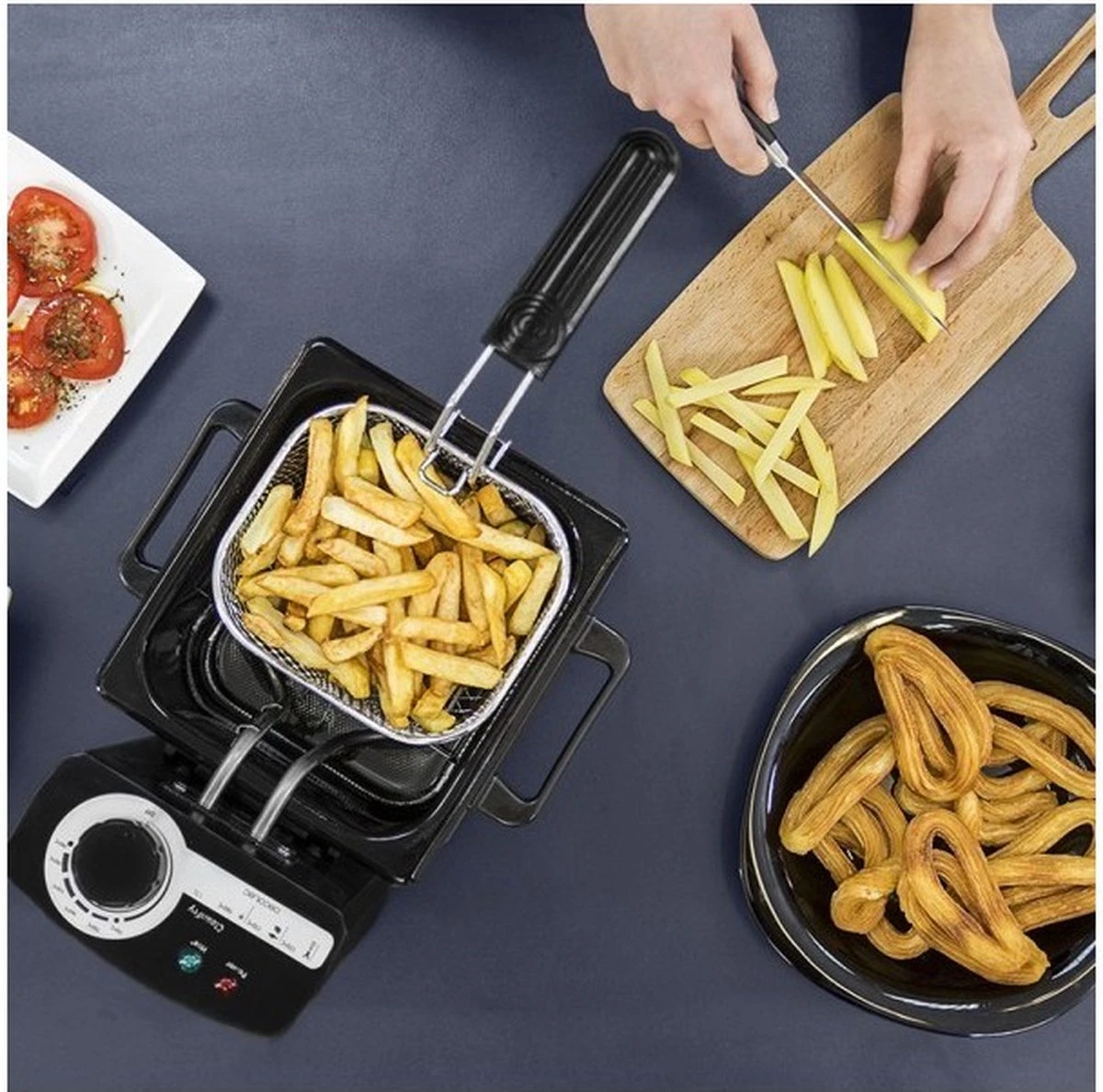 Frituurmachine Cecotec Cleanfry 1,5 L 1000W Roestvrij Staal 12 Frituurmachine Cecotec Cleanfry 1,5 L 1000W Roestvrij Staal - Afbeelding 10