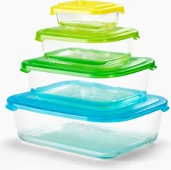 Joseph Joseph Nest Ovenschalen - Incl. Deksels - Glas - 4 Stuks -Kookpot Serie Winkel 1200x1188 4