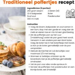Kicinn Poffertjespan - Poffertjesmaker - Poffertjespan Inductie - Ø 24 Cm - 19 Poffertjes - Inclusief Handvaten -Kookpot Serie Winkel 1200x1194 5