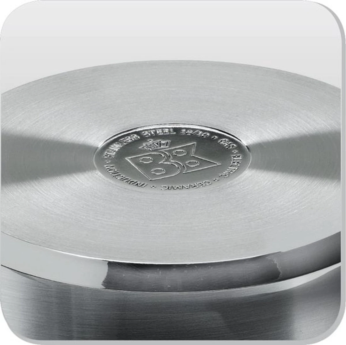 BK Karaat+ Pannenset - 5-delig - RVS – Geschikt Voor Alle Warmtebronnen 10 BK Karaat+ Pannenset - 5-delig - RVS – Geschikt Voor Alle Warmtebronnen - Afbeelding 8