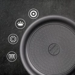 Rosmarino Black Line - Wokpan - Ø30cm - 100% PFAS & PFOA Vrij - Gegoten Aluminium - Non-stick Minerale Coating - Ergonomische Handgreep - Geschikt Voor Alle Warmtebronnen & Vaatwasser 25 Rosmarino Black Line - Wokpan - Ø30cm - 100% PFAS & PFOA Vrij - Gegoten Aluminium - Non-stick Minerale Coating - Ergonomische Handgreep - Geschikt Voor Alle Warmtebronnen & Vaatwasser -Kookpot Serie Winkel 1200x1200 1037