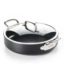 GreenPan Barcelona Infinity Pro Hapjespan Met Deksel 30cm - Zwart - Inductie - PFAS-vrij 27 GreenPan Barcelona Infinity Pro Hapjespan Met Deksel 30cm - Zwart - Inductie - PFAS-vrij -Kookpot Serie Winkel 1200x1200 1091