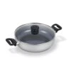 BRABANTIA INDU+ Hapjespan - Keramische Antiaanbaklaag - Met Deksel - Ø 28 Cm - Inductie - Pfas Vrij -Kookpot Serie Winkel 1200x1200 1107