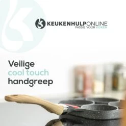 Culistar Pannenkoekenpan Inductie - Pancake Pan - Omeletpan - Omeletmaker - Eierpan - Inclusief Receptenboekje -Kookpot Serie Winkel 1200x1200 1158