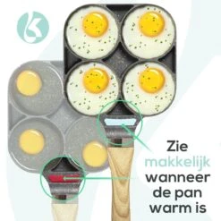 Culistar Pannenkoekenpan Inductie - Pancake Pan - Omeletpan - Omeletmaker - Eierpan - Inclusief Receptenboekje -Kookpot Serie Winkel 1200x1200 1159