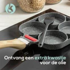 Culistar Pannenkoekenpan Inductie - Pancake Pan - Omeletpan - Omeletmaker - Eierpan - Inclusief Receptenboekje -Kookpot Serie Winkel 1200x1200 1164