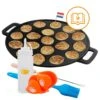CuisiNoon® Poffertjespan Premium - Complete Poffertjesmaker Set - Inclusief Bakboek -Kookpot Serie Winkel 1200x1200 1223