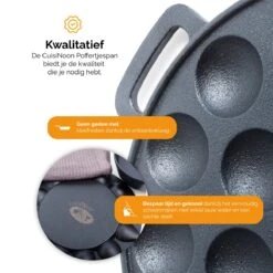 CuisiNoon® Poffertjespan Premium - Complete Poffertjesmaker Set - Inclusief Bakboek -Kookpot Serie Winkel 1200x1200 1225