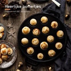 Ocina Poffertjespan Accessoires Set - Doseerfles - Poffertjes Spuitfles - 6x Poffertjes Vork - Kwast - Siliconen Kwast - Bakkwast - Gratis Poffertjes E-Book -Kookpot Serie Winkel 1200x1200 1249