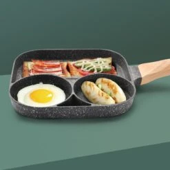 3-in-1 Grillpan Met Temperatuurgecontroleerde Antiaanbaklaag - Kook Verschillende Gerechten Tegelijk Zonder Oververhitting Of Verbranding -Kookpot Serie Winkel 1200x1200 1276