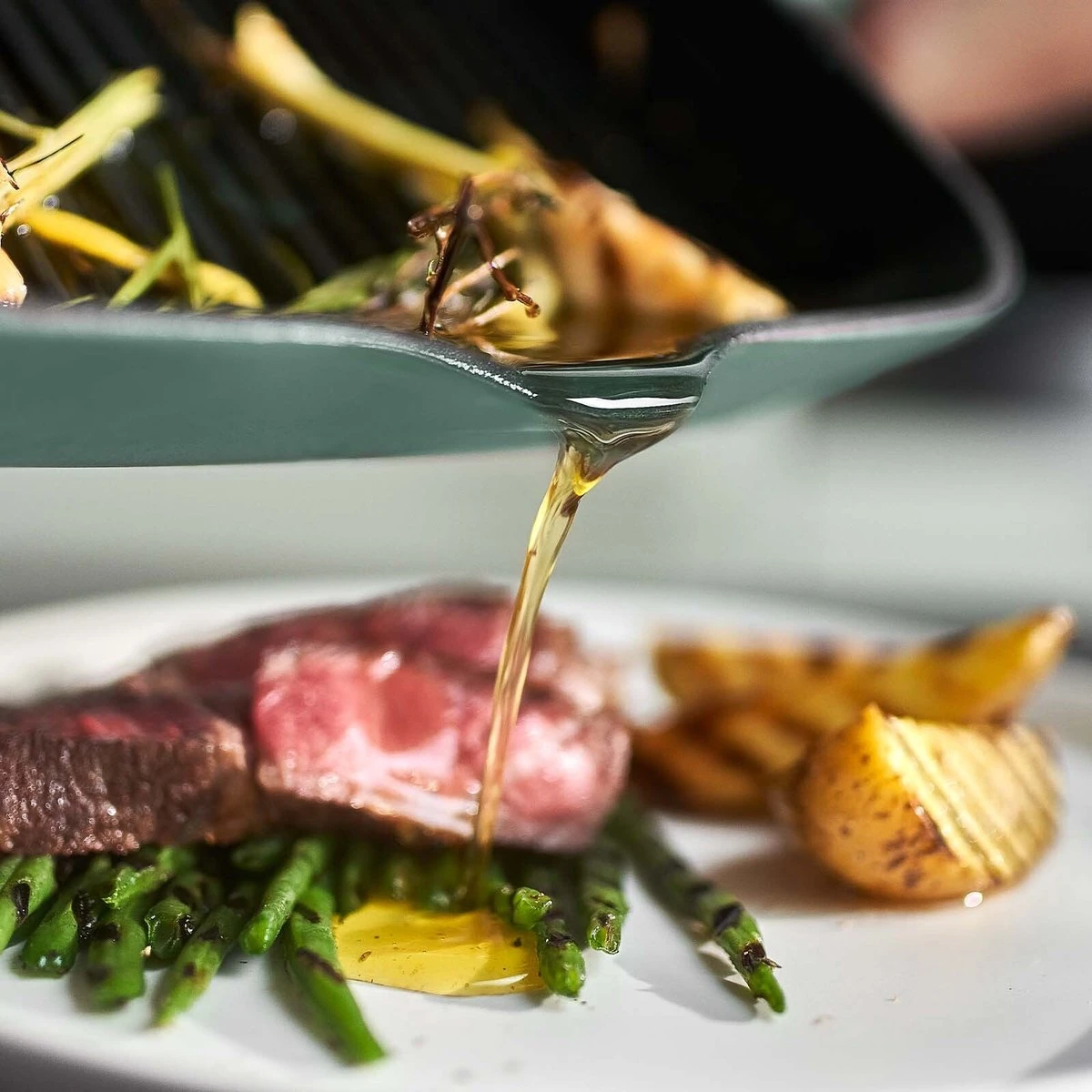 Springlane Gietijzeren Grillpan Mint, 26 Cm 8 Springlane Gietijzeren Grillpan Mint, 26 Cm - Afbeelding 6