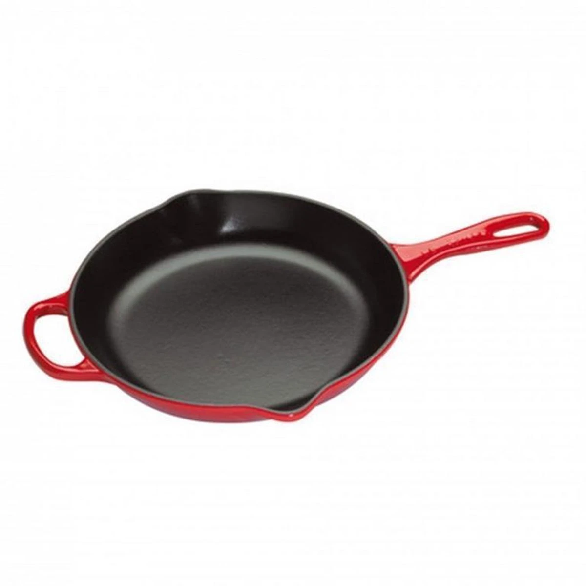 Le Creuset - Gietijzeren Ronde Skillet In Kersenrood 23cm 4 Le Creuset - Gietijzeren Ronde Skillet In Kersenrood 23cm - Afbeelding 2