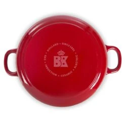 BK Bourgogne Braadpan Ø 20 Cm - Rood - Gietijzer - Inductie 24 BK Bourgogne Braadpan Ø 20 Cm - Rood - Gietijzer - Inductie -Kookpot Serie Winkel 1200x1200 1314