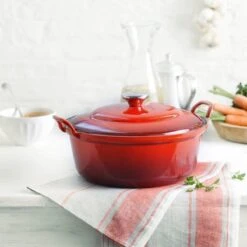 Le Creuset Braadpan Faitout Tradition Kersenrood - ø 24 Cm / 3 Liter 13 Le Creuset Braadpan Faitout Tradition Kersenrood - ø 24 Cm / 3 Liter -Kookpot Serie Winkel 1200x1200 1323