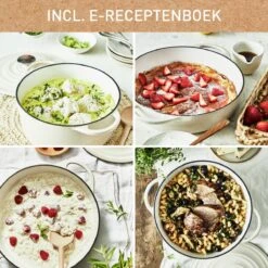 Tefal LOV Lage Braadpan - 3.8L - Ø28 Cm - Beige -Kookpot Serie Winkel 1200x1200 1338