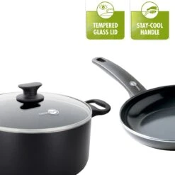 GreenPan Cambridge Grillpan 28cm - Zwart - Inductie - PFAS-vrij -Kookpot Serie Winkel 1200x1200 135