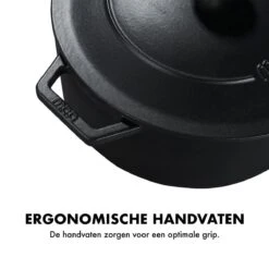 MOA Gietijzeren Braadpan - Inhoud 5,7 Liter - 26CM - Rond - Alle Warmtebronnen - Ook Voor Inductie - Gewicht 5,8 Kg - Zwart - C26B 12 MOA Gietijzeren Braadpan - Inhoud 5,7 Liter - 26CM - Rond - Alle Warmtebronnen - Ook Voor Inductie - Gewicht 5,8 Kg - Zwart - C26B -Kookpot Serie Winkel 1200x1200 1375