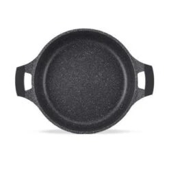 Royalty Line - Marble Soep/braadpan - Met Glazen Deksel Zwart - 24 CM. RL-BS24ML -Kookpot Serie Winkel 1200x1200 1389