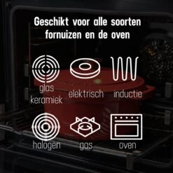 Daumonet Carême Rouge Gietijzeren Braadpan - Sudderpan Kersen Rood - Rond - Ø26 Cm - 4,4 Liter - PFAS & PFOA Vrij - Emaille - Geschikt Voor Alle Warmtebronnen - Elektrisch - Gas - Halogeen - Inductie - Keramisch - Vaatwasserbestendig 21 Daumonet Carême Rouge Gietijzeren Braadpan - Sudderpan Kersen Rood - Rond - Ø26 Cm - 4,4 Liter - PFAS & PFOA Vrij - Emaille - Geschikt Voor Alle Warmtebronnen - Elektrisch - Gas - Halogeen - Inductie - Keramisch - Vaatwasserbestendig -Kookpot Serie Winkel 1200x1200 1424