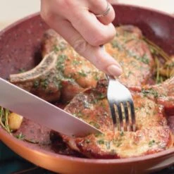 Livington Copper & Stone Pan - 24cm Koekenpan- Anti-aanbaklaag En Krasbestendig - Graniet Look - Binnenste Steenlaag Voor Perfecte Warmteverdeling - Geschikt Voor Ceran, Gas, Elektrisch, Inductie -Kookpot Serie Winkel 1200x1200 1510