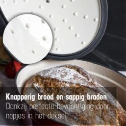 Daumonet Bocuse Rouge Gietijzeren Braadpan - Sudderpan Kersen Rood - Ovaal - Ø 29 Cm - 3 Liter - PFAS & PFOA Vrij - Emaille - Geschikt Voor Alle Warmtebronnen - Elektrisch - Gas - Halogeen - Inductie - Keramisch - Vaatwasserbestendig 14 Daumonet Bocuse Rouge Gietijzeren Braadpan - Sudderpan Kersen Rood - Ovaal - Ø 29 Cm - 3 Liter - PFAS & PFOA Vrij - Emaille - Geschikt Voor Alle Warmtebronnen - Elektrisch - Gas - Halogeen - Inductie - Keramisch - Vaatwasserbestendig -Kookpot Serie Winkel 1200x1200 155