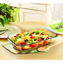 Pyrex Optimum Ovenschalenset 2,1 L - 2,9 L - 3,8 L - 31 X 20 X 6 Cm - 35 X 32 X 6 Cm - 39 X 28 X 7 Cm -Kookpot Serie Winkel 1200x1200 1554