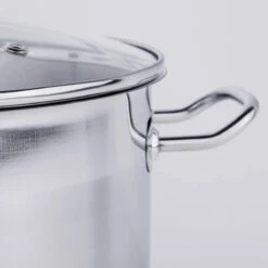 Haushalt Soeppan Met Glazen Deksel - 10 Liter- RVS -Kookpot Serie Winkel 1200x1200 1619